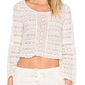 Amuse Society Flowey Shirt